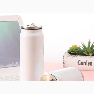Unique Shape Bottle With Straw (Wholesales Only)