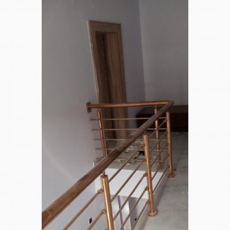 Staircase Stainless Handrail Gold Color