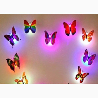 Glow In The Dark Butterfly Stickers