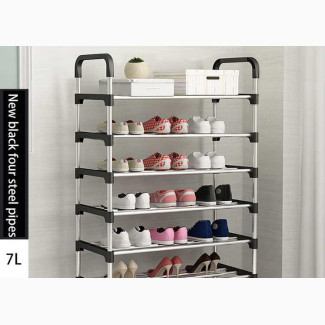 5/6/7/8 Layers Shoe Rack With Hand Rail