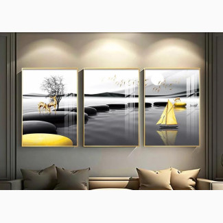 3 In1 Artwork With Frame