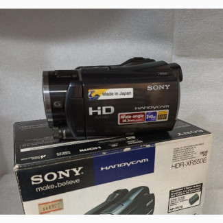 Sony XR550 Video Camcorder - 12MP Stills - Brand New