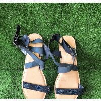 Blue Sandals
