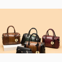 3in1 Big Size Stock Leather Handbag