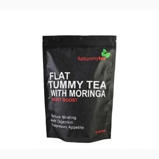 Flat Tummy Tea With Moringa - Night Boost - 28 Tea Bags