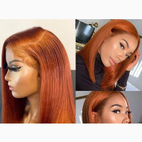 Affordable Full Frontal Mini Bob Human Hair Wigs