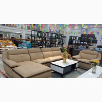 Foreign Sectional Leather Sofa