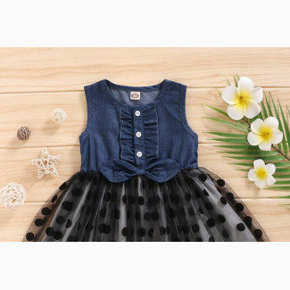 Floral Princess Dresses for Girls Sleeveless Casual174678752