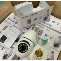 Wifi Smart PTZ Bulb Camera