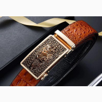 Plover Leather Belt With Brass Buckle - Brand New, Men#039;s Fashion Belt