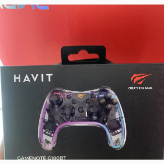 HAVIT Wireless Bluetooth Transparent Game Pad RGB