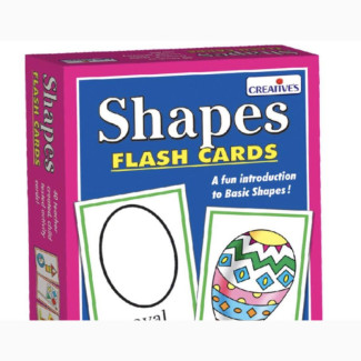 Creatives Shapes Flash Cards