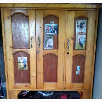 Free Standing Brown Wardrobe