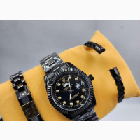 3 in 1 Chain Bracelet and Wristwatch Set