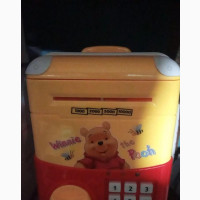 Cartoon Character Money ATM Saving Machine Piggy Bank