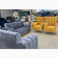 Comfortable Sofa Set and Royal Chairs
