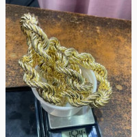 Pure 18karat Twisted Necklace