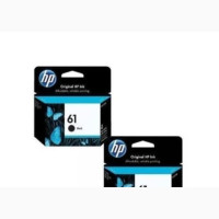 HP 61 Ink Cartridge Blank and Tri - Color All in One