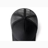 Brand New Unisex Black Face Cap - Unique Style