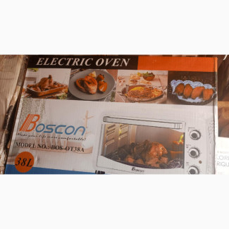 Boscon 38L Electric Oven - Brand New, Delay Start, Digital Clock