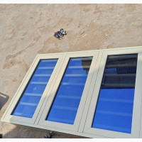 Cassement Window With Cream Aluminum