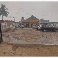 Car Lot/Wash Space Kola AIT Alagbado Road for Rent