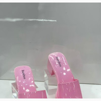 Lovely Female Platform Slides