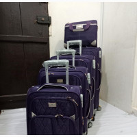 Swiss Polo 5 Sets Travel Luggage - Purple