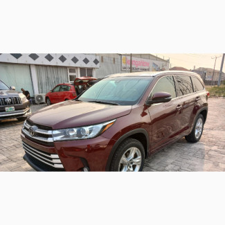 Toyota Highlander 2018 Burgundy