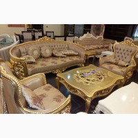 Royal Gold 7-Seat Sofa
