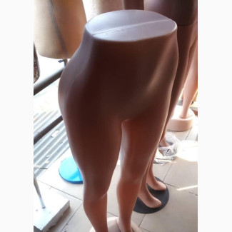 Half Brown Colour Female Waist Display Mannequin