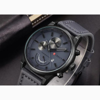 CURREN Light Blue Leather Watch
