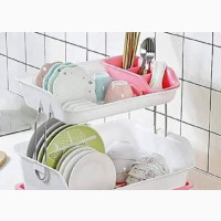 Durable 2 Layer Plate Rack