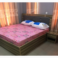 Imported Plywood Bed Frame With Bed Side
