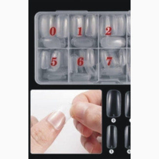 Original Press on Nails. Tips 500pcs