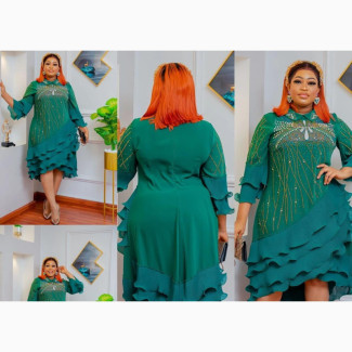 Beautifully Designed Red Turkey Dress