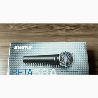 Shure BETA-58A Vocal Wired Dynamic Microphone - Quality Sound Production