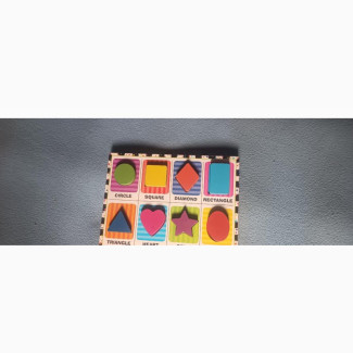 Wooden Chunky Puzzle ( Shapes)
