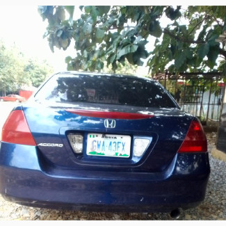 Honda Accord 2007 Blue