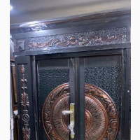 Full Moon Copper Door