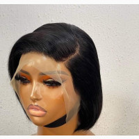 Tiwa T Frontal Wig, Afro Wig Human Hair