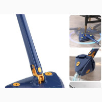 360 Extendable Triangle Twist Squeeze Cleaning Mop
