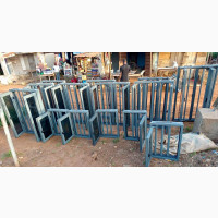 Casement Windows With Inner Buglary and Inner Sliding Net