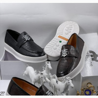 Burberry White Sole Casual Shoe for Men