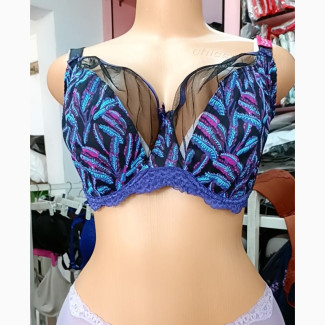 Beautiful Non Padded Mesh Lace UK Bra