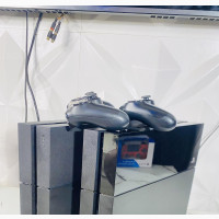 Playstation 4 Fat With 10 Games