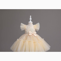Serenity Net and Sequence Luxury Ball Gown