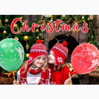 Merry Christmas Balloon - 50pcs