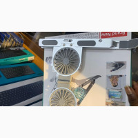 Portable Laptop Stand Multifunctional Aluminum Cooling Fan