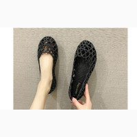 Weaving/Leaf Crocs Female Shoes